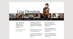 Desktop Screenshot of lisaornstein.com